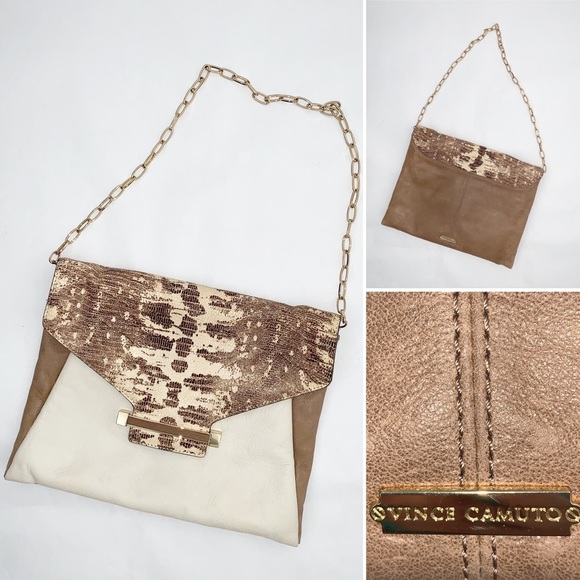 Vince Camuto Handbags - Vince Camuto Animal Print Envelope Handbag GUC